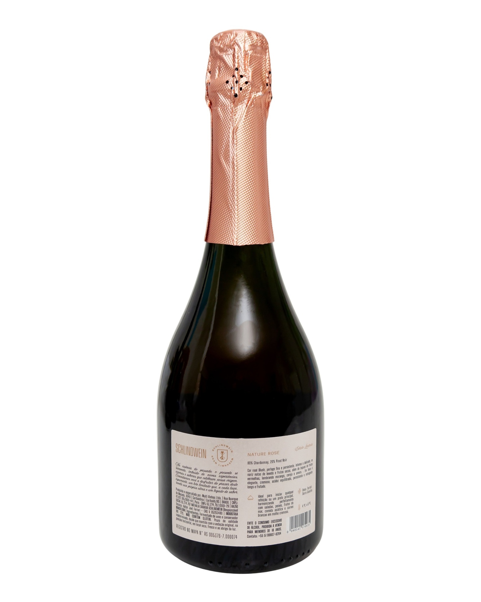 Nature Rosé — contra-rótulo