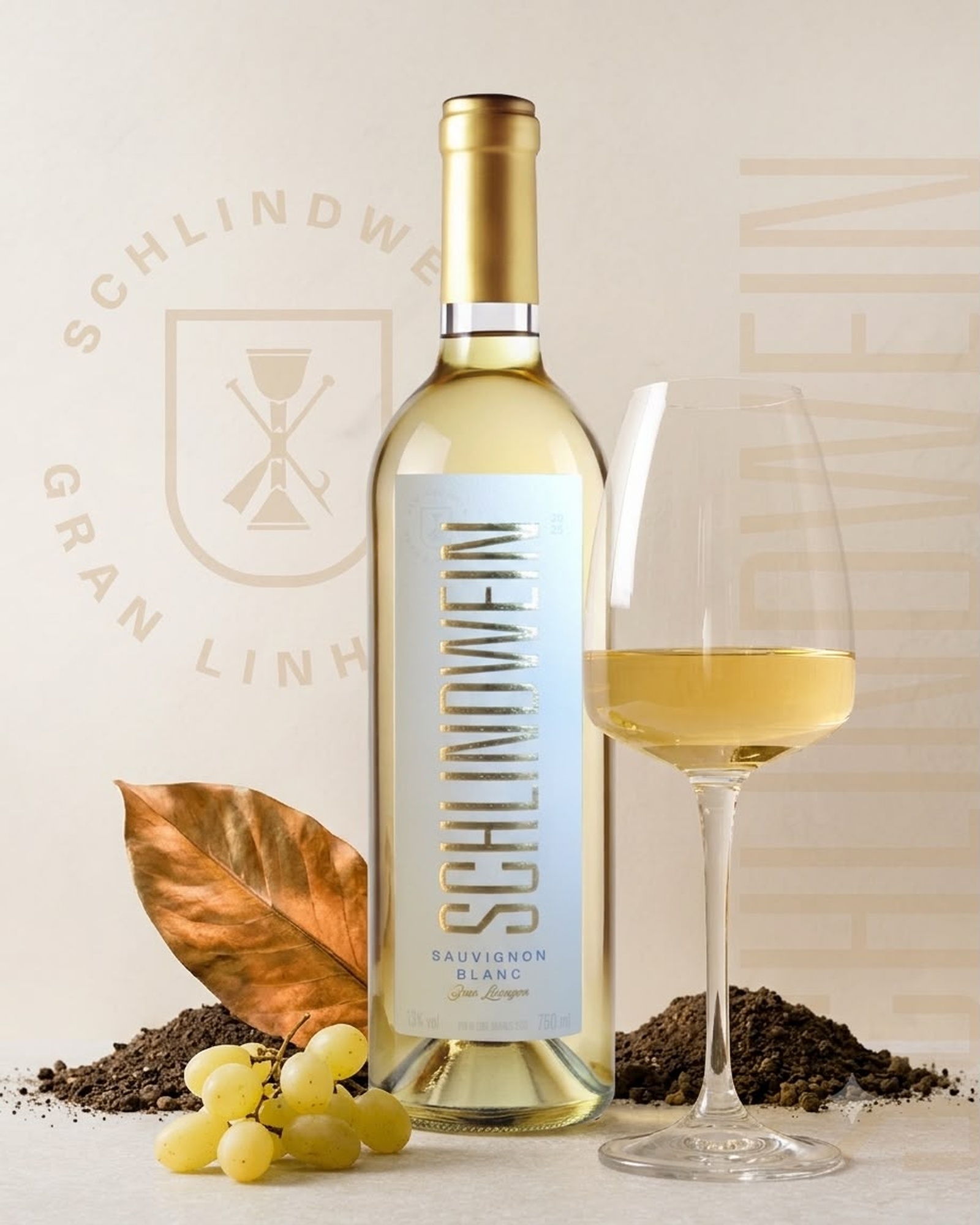 Sauvignon Blanc — foto de estúdio